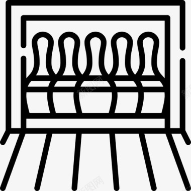 保龄球馆保龄球13直线型图标