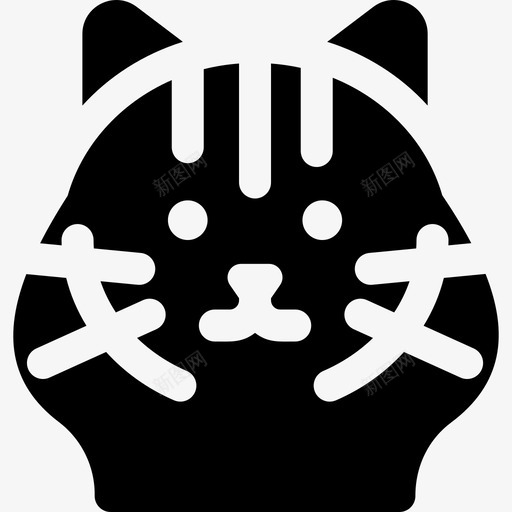 碎布娃娃猫猫品种3填充svg_新图网 https://ixintu.com 碎布 布娃娃 品种 填充