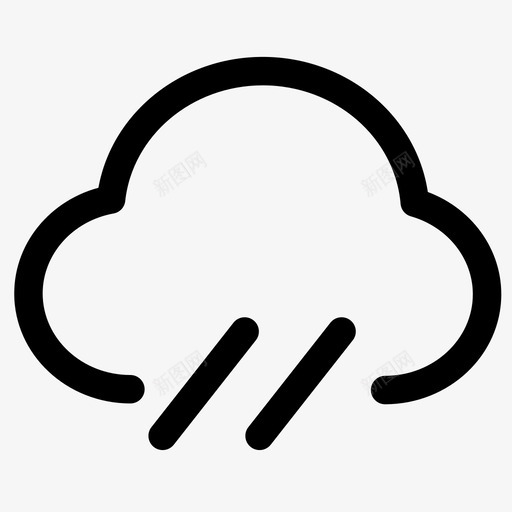 空气_雨天svg_新图网 https://ixintu.com 空气_雨天