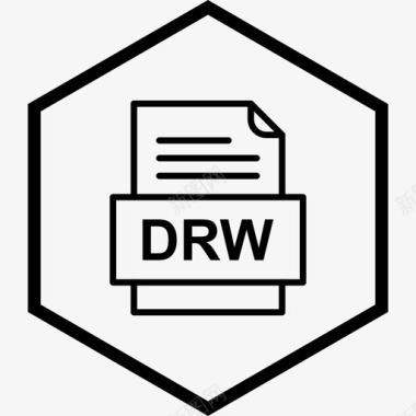 drw文件文件文件类型格式图标