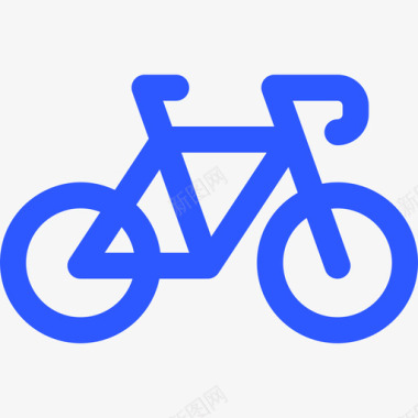 Bycicle生态学223蓝色图标