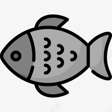 鱼北极29线形颜色图标