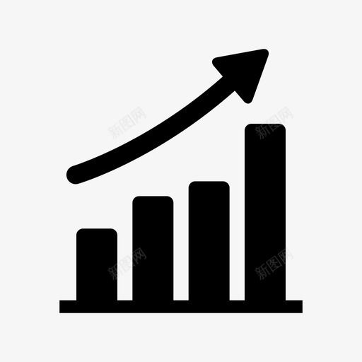 图表增长进步svg_新图网 https://ixintu.com 图表 增长 进步 销售 商业 管理