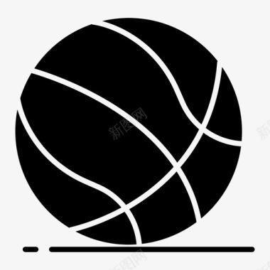 球篮子篮球图标