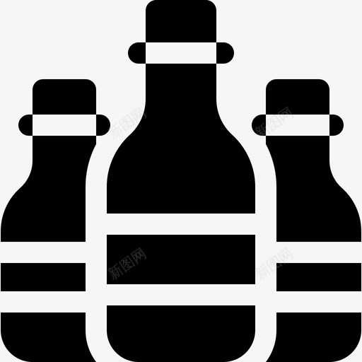 啤酒瓶啤酒67装满svg_新图网 https://ixintu.com 啤酒瓶 啤酒 装满