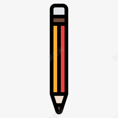 铅笔教育374线颜色图标
