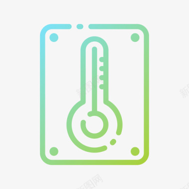 温度织物特征10梯度图标