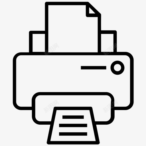 打印机排字机输出设备svg_新图网 https://ixintu.com 排字机 打印机 输出 设备 印刷机 工作 工作场 场所 向量 图标