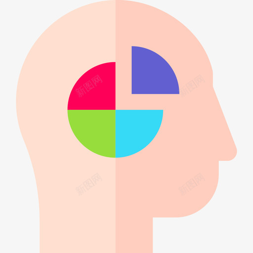 分析人类思维46扁平svg_新图网 https://ixintu.com 分析 人类 思维 扁平