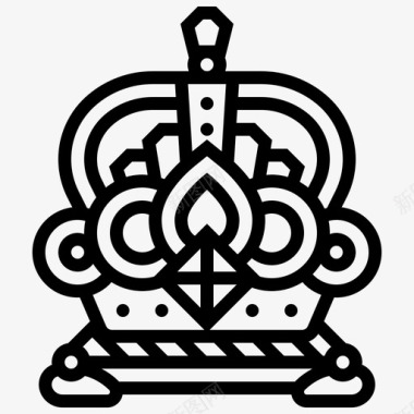 皇冠中世纪69直纹图标