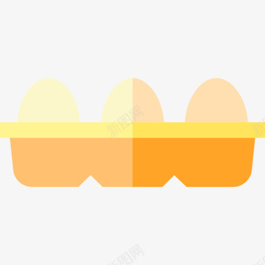 鸡蛋杂货店46扁平图标