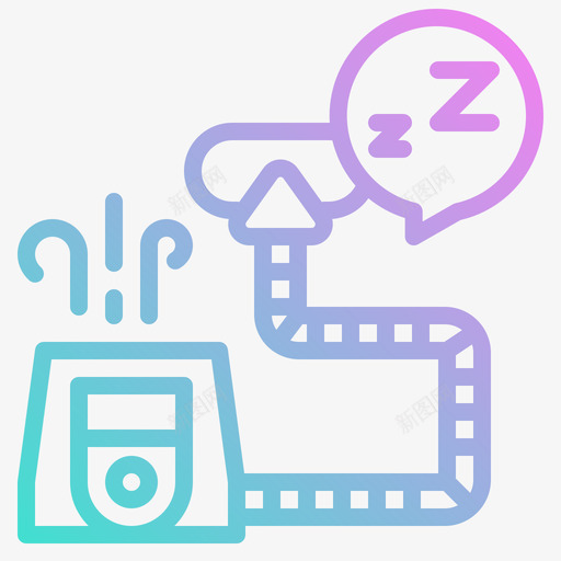 睡眠睡眠51梯度svg_新图网 https://ixintu.com 睡眠 梯度