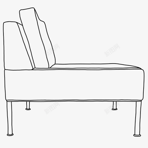 线条艺术椅家具手绘座椅svg_新图网 https://ixintu.com 线条 艺术 家具 手绘 座椅 中世纪 现代 放松 坐下