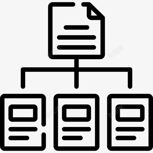 流程图用户体验40线性svg_新图网 https://ixintu.com 流程图 用户 体验 线性