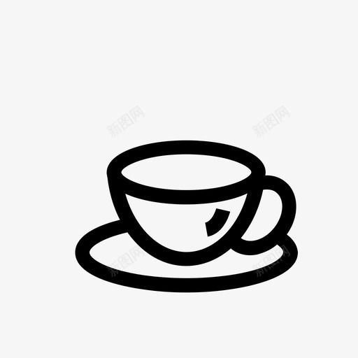 玻璃杯饮料茶svg_新图网 https://ixintu.com 玻璃杯 饮料 咖啡茶 系列