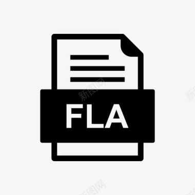 fla文件文件图标文件类型格式图标
