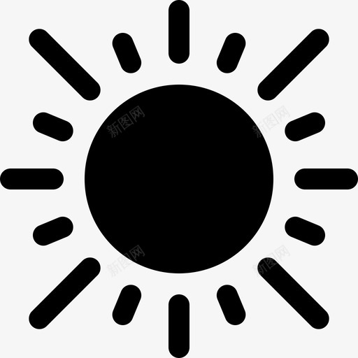 太阳气候变化66填充svg_新图网 https://ixintu.com 太阳 气候变化 填充