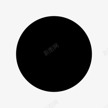 黑色圆圈圆形圆形阴影图标