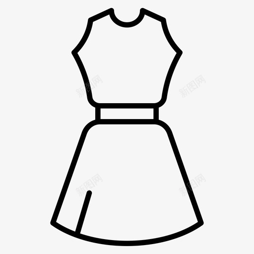 衣服时装女孩svg_新图网 https://ixintu.com 衣服 时装 女孩 女人