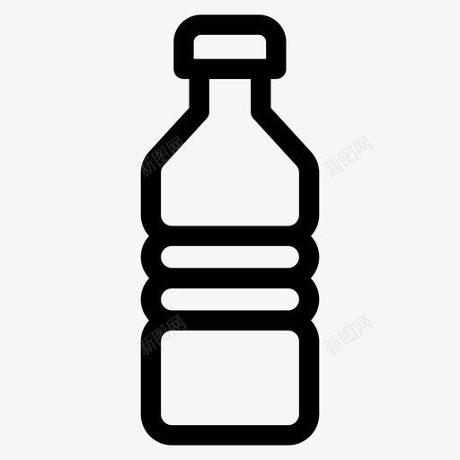 水瓶水化塑料svg_新图网 https://ixintu.com 水瓶 水化 塑料 污染 夏季 户外