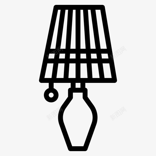 灯睡眠53线性svg_新图网 https://ixintu.com 睡眠 线性