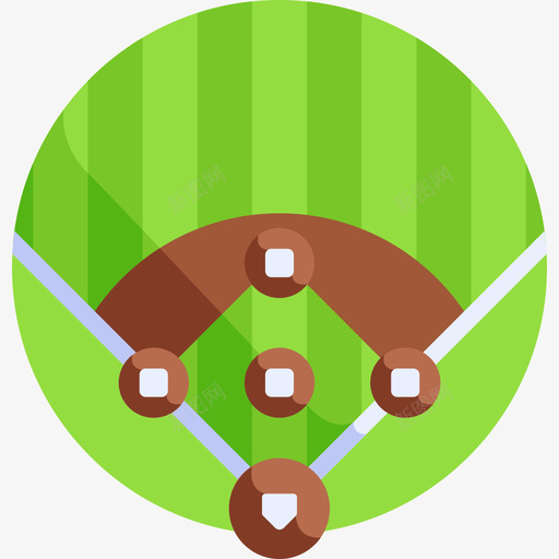 棒球场62号棒球场平地svg_新图网 https://ixintu.com 棒球场 62号 平地