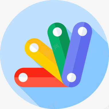 GoogleApps设备策略Googlesuite15flat图标