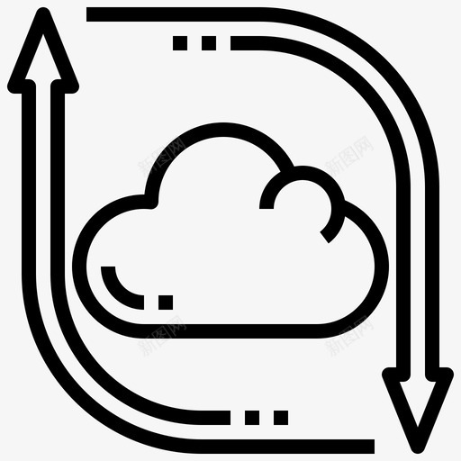 同步网络技术18线性svg_新图网 https://ixintu.com 同步 网络技术 线性