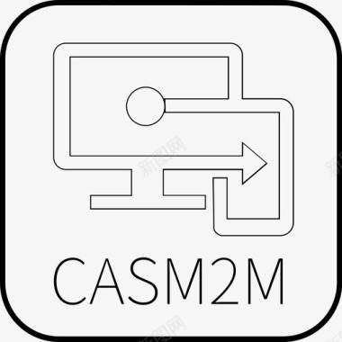 中亚CASM2M图标