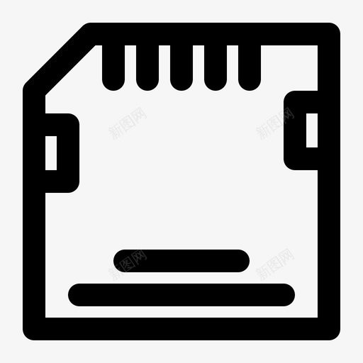 存储芯片卡驱动器svg_新图网 https://ixintu.com 存储 芯片 驱动器 文件 摄影 轮廓 黑色