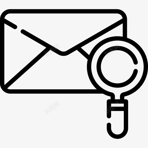 电子邮件搜索34线性svg_新图网 https://ixintu.com 电子邮件 搜索 线性