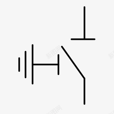 三工位隔离开关 （分）图标