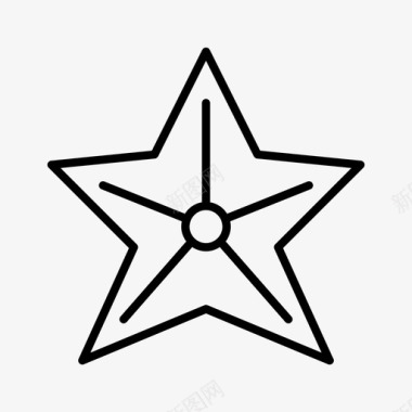 鱼海洋星星图标