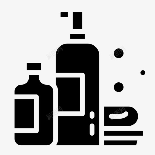 洗发水超市82固体svg_新图网 https://ixintu.com 洗发水 超市 固体