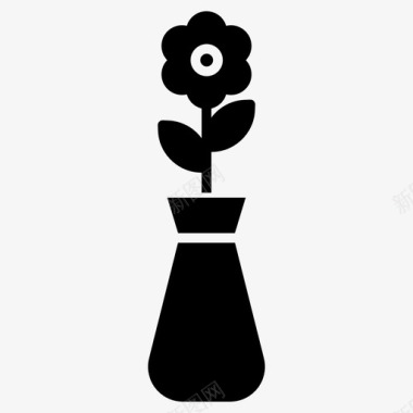 采购产品花瓶花瓶家具图标