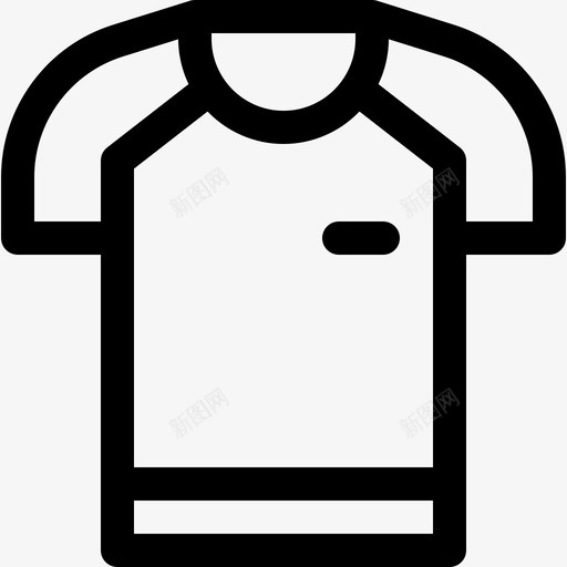 衬衫健身125直线型svg_新图网 https://ixintu.com 衬衫 健身 直线 线型