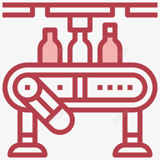 输送机制造39红色svg_新图网 https://ixintu.com 输送机 制造 红色