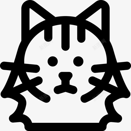 挪威森林猫猫品种5直系svg_新图网 https://ixintu.com 挪威 森林 品种 直系