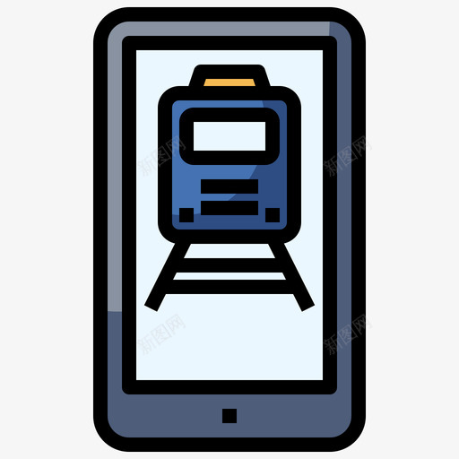 App铁路44号线颜色svg_新图网 https://ixintu.com App 铁路 44号 颜色
