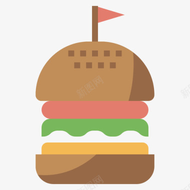 汉堡野餐68平的图标