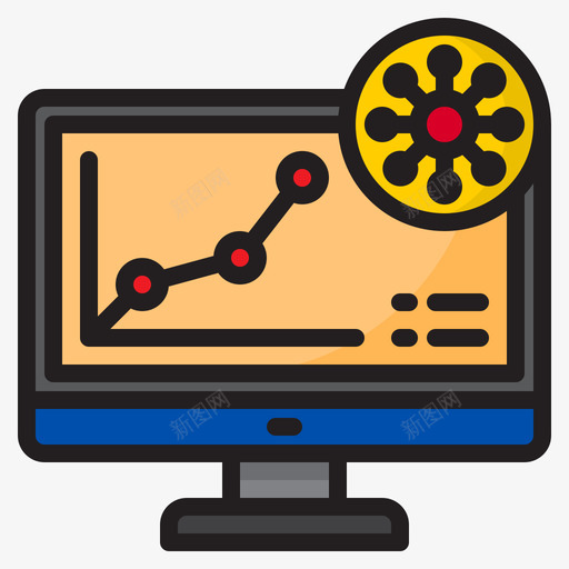 分析冠状病毒133线状颜色svg_新图网 https://ixintu.com 分析 冠状 病毒 线状 颜色