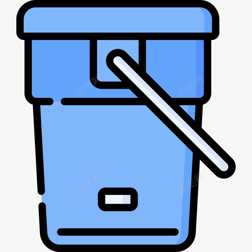 水桶塑料制品16线颜色svg_新图网 https://ixintu.com 水桶 塑料制品 颜色