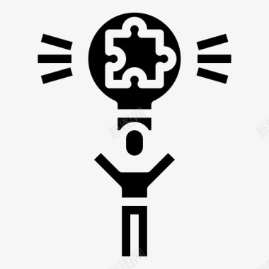 知识教育和在线学习3填充图标