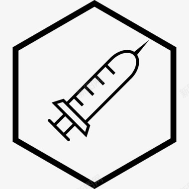 注射lcd医疗图标