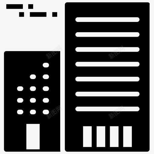办公室建筑房地产svg_新图网 https://ixintu.com 建筑 办公室 房地产 上层建筑 求职 简历 字形 矢量 矢量图 图标