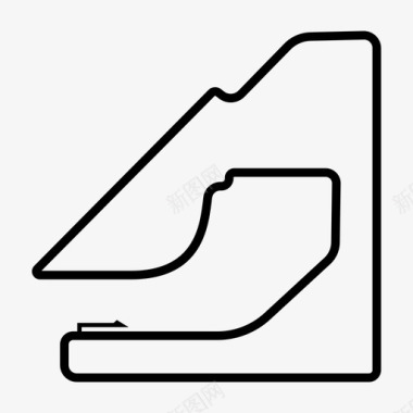 赛布林赛道赛伯林赛道一级方程式图标