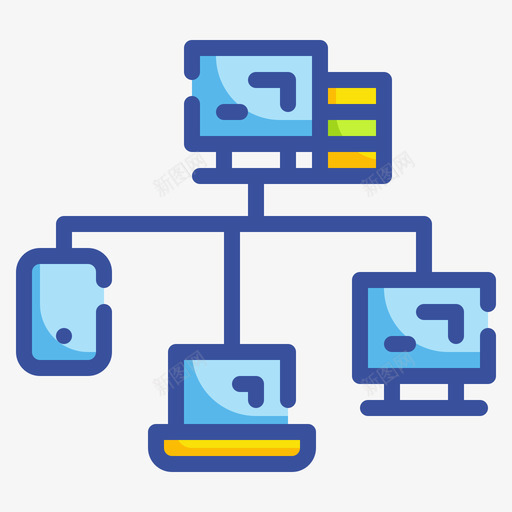 网络用户界面67线颜色svg_新图网 https://ixintu.com 网络 用户界面 颜色