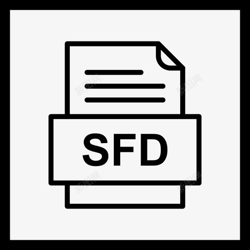 sfd文件文档图标文件类型格式svg_新图网 https://ixintu.com 文件 sfd 文档 图标 格式 类型 41种