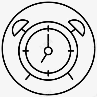 闹钟物流1外线圆圈图标