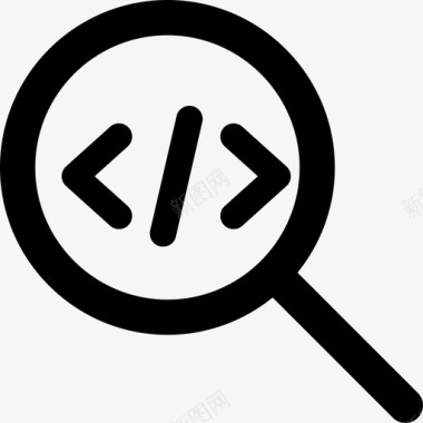 搜索网络应用程序编程1已填充图标